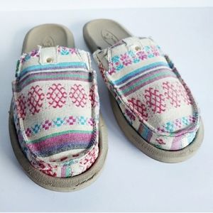 Sanuk Getaway Boho Mules